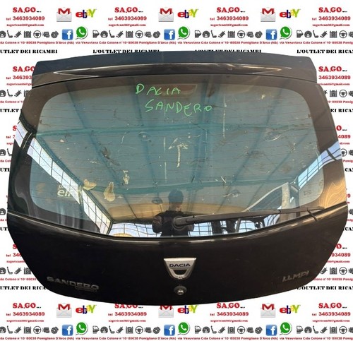 Portellone cofano posteriore - portellone,